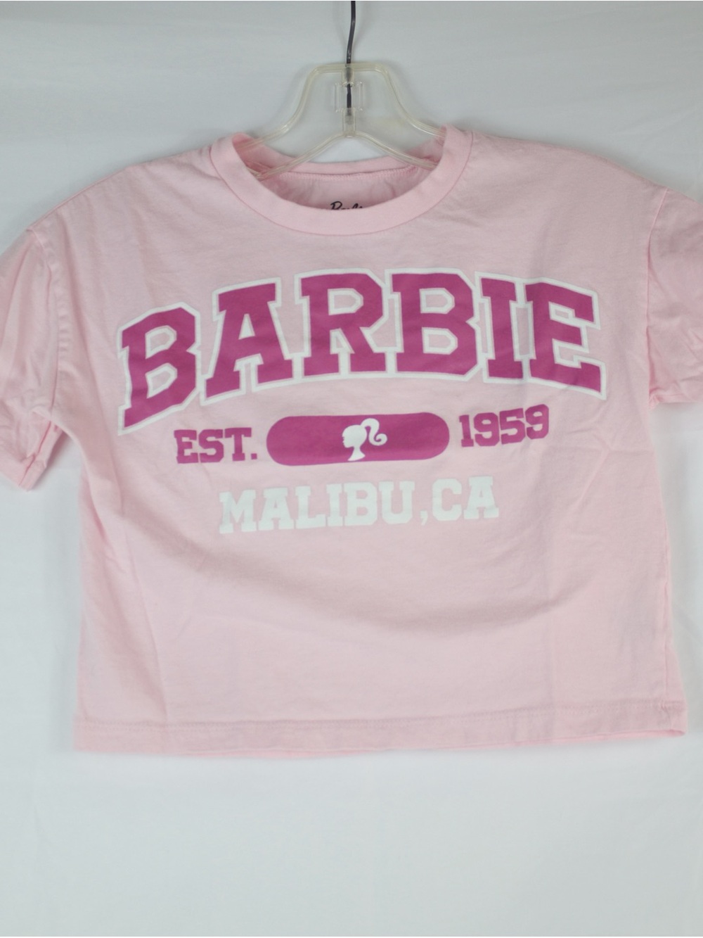 Barbie Pink‎ Short Sleeve Graphic T-Shirt Girls Size 8